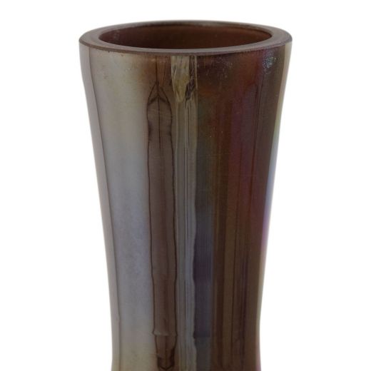 Hubble Vase lustre brown h40 d15,5cm