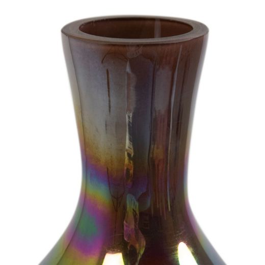 Hubble Vase lustre brown h40 d15,5cm