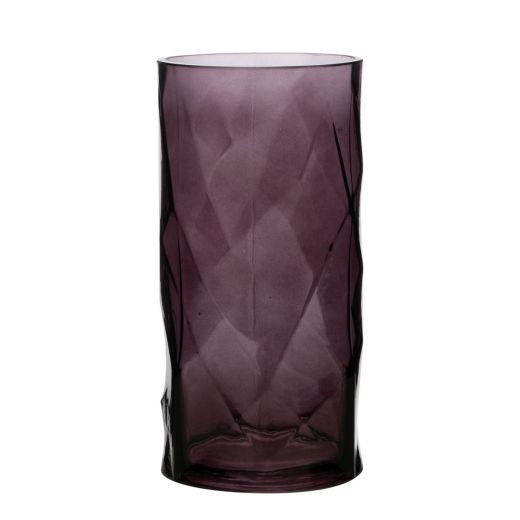 Callisto Vase marron h20 d10cm