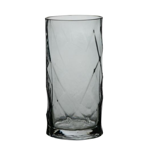 Callisto Vase gris h20 d10cm