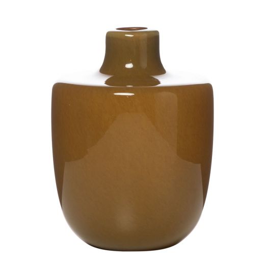 Arthur Vase mustard h20 d17cm