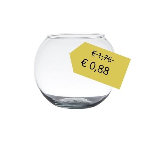 Bubble Ball Vase h9,5 d11 