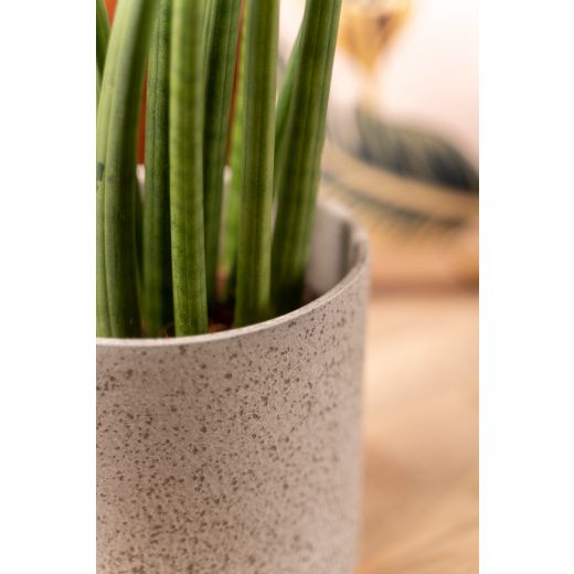 Cylinder Planter Ceramic off white h15 d15 