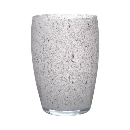 Essentials Hood Granite Vase grau h20 d14 