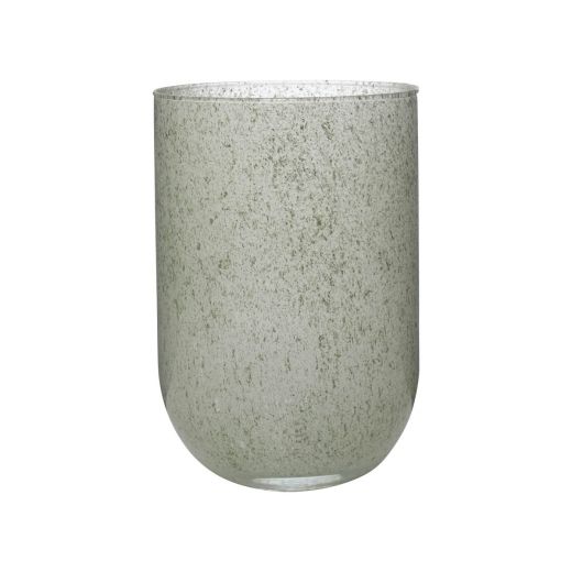 Essentials Emilia Granite Vase vert h20 d14 