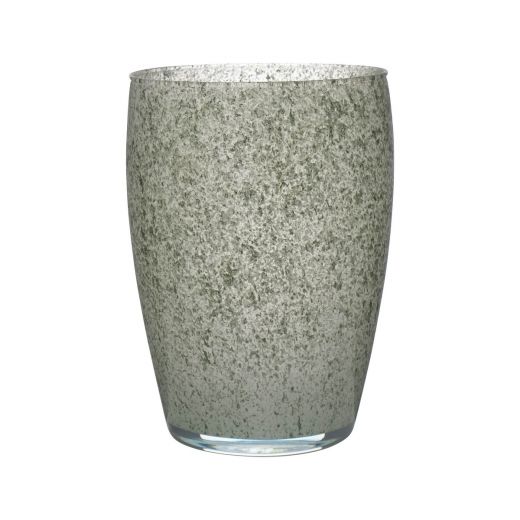 Essentials Hood Granite Vase green h20 d14 