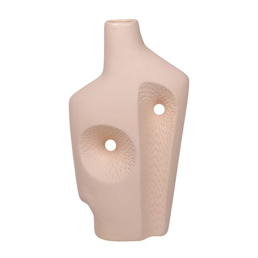 Bodil Cache-Pot en Céramique beige h30 d17,5 