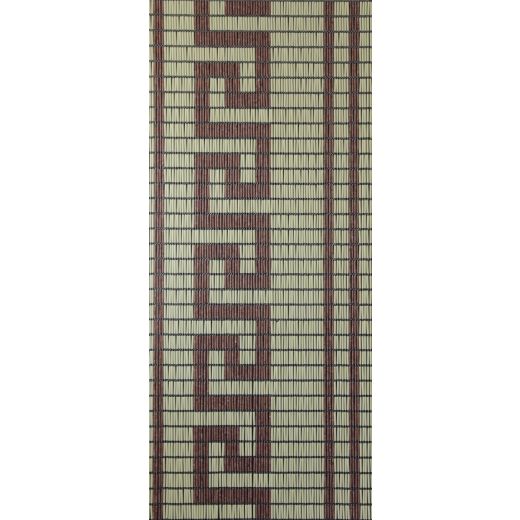 Greek Mosquito Curtain Creme-Brown 100x232cm 