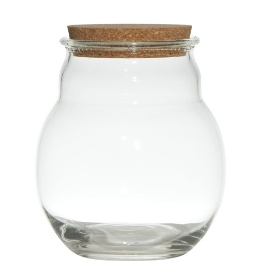 Bubble With Cork Vase Boule h20 d17 