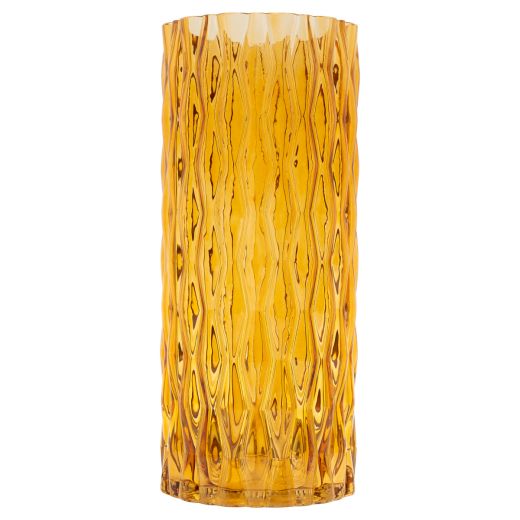 Aimee Vase jaune h30 d12,8 