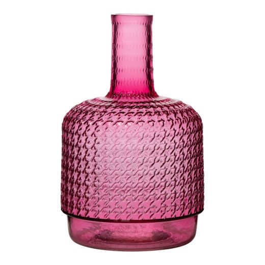 Aurora Bottle vase  pink h27 d17cm