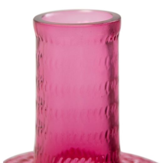 Aurora Bottle vase  pink h27 d17cm