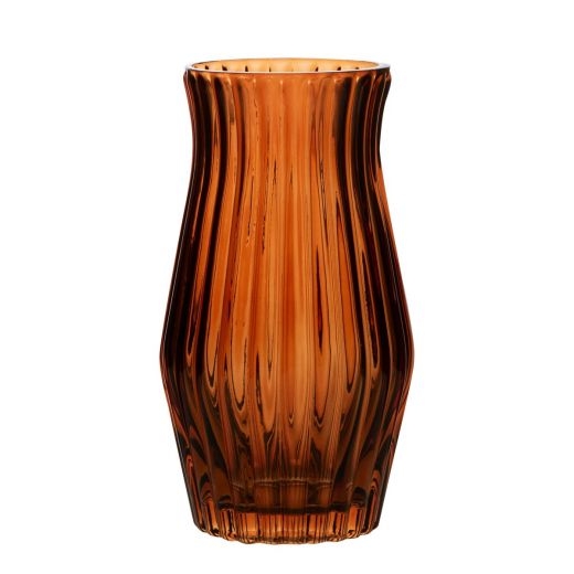 Arabella Vase brown h20 d11cm