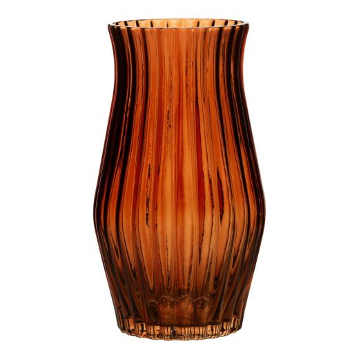 Arabella Vase brown h25 d13cm