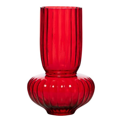 Shiraz Belly Vase red h25 d16cm