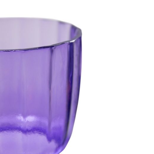 Shiraz Belly Vase purple h21 d20cm