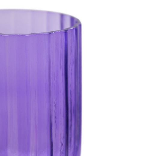 Shiraz Belly Vase purple h25 d16cm