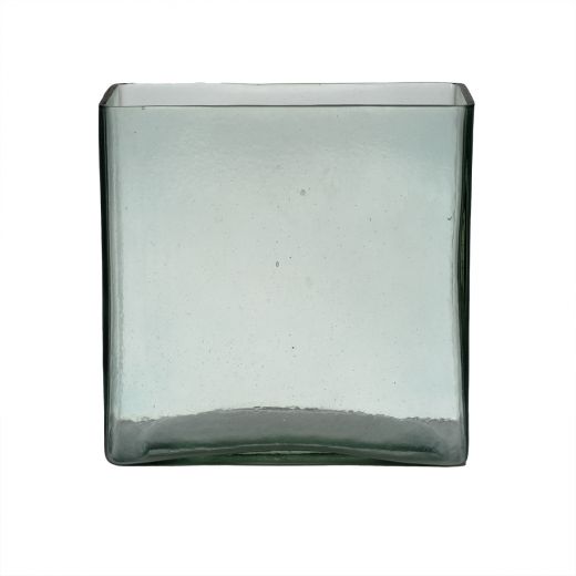 Rectangular Recycled Vase h20 20x10 (cc)