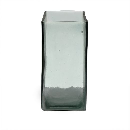 Rectangular Recycled Vase h20 20x10 (cc)