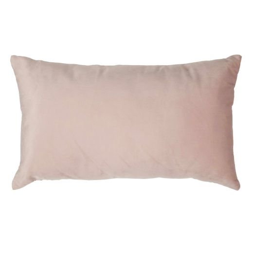 Cushion velvet soft pink & corduroy 30 x 50 cm