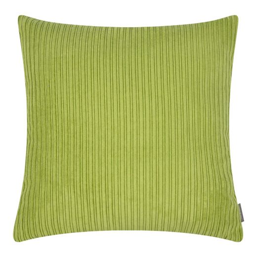 Duke Velvet Rib kussen olijf groen 45x45cm 