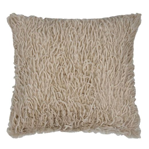 Feather coussin beige 45x45cm