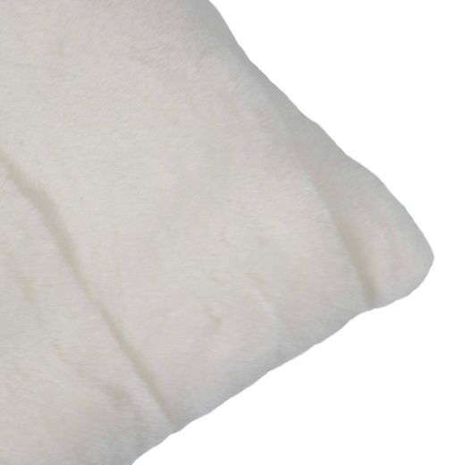 Wave coussin blanc casse 45x45cm