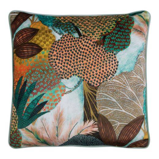 Lera coussin multi vert 45x45 cm