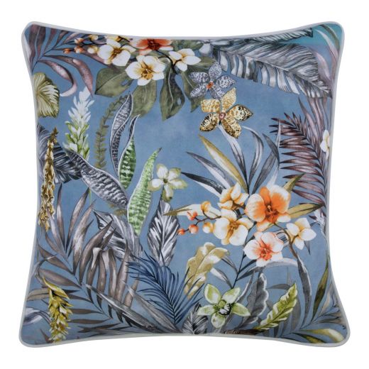 Liya coussin clair bleu  45x45 cm