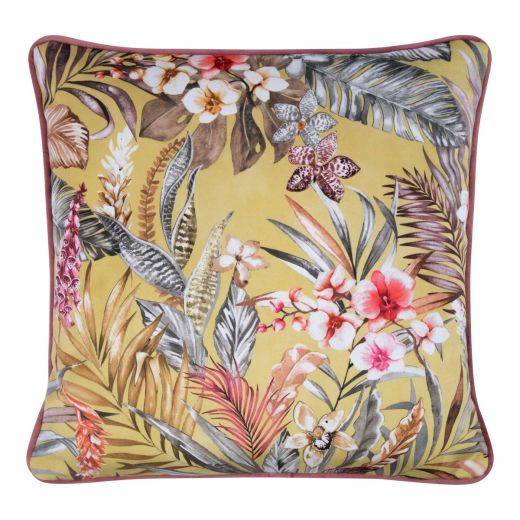 Liya coussin clair mustard 45x45 cm