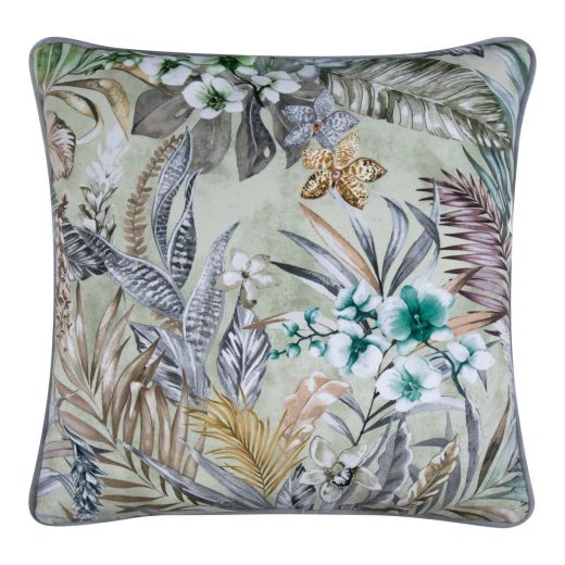 Liya coussin clair vert 45x45 cm