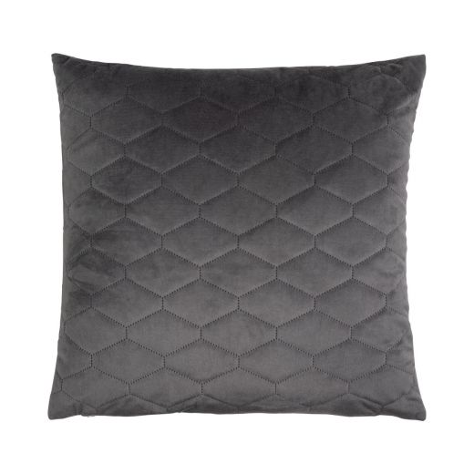 Rico dark grey Cushion 45 cm x 45 cm