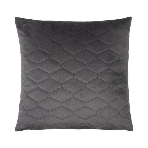 Rico dark grey Cushion 45 cm x 45 cm