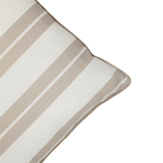 St. Raphael Stripe kussen beige 47x47cm 