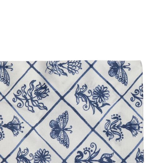 Delft bleu Chemin de table 50x140cm 