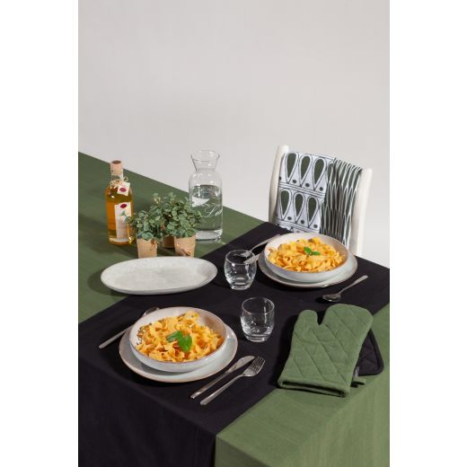 Indi Tablecloth Textile army green 140x250cm 