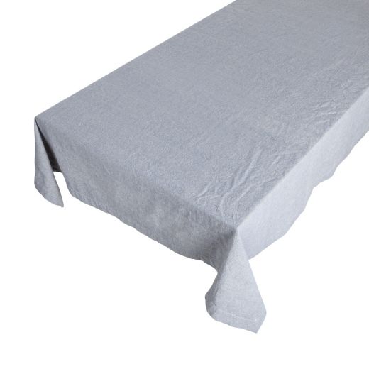 Sara Stonewash Tablecloth Textile indigo blue 140x250cm 