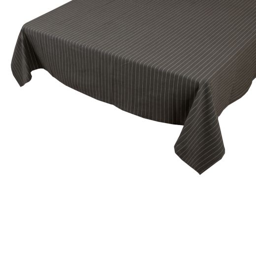 Pinstripe Tablecloth Textile green blue 140x300cm 