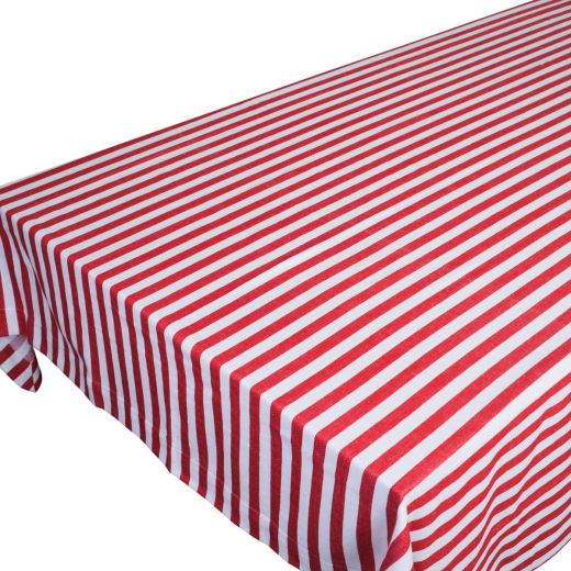 Nuno Tablecloth Textile fiery red 140x300cm 