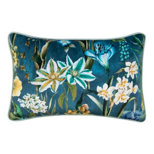 Bray coussin bleu 30x50 cm