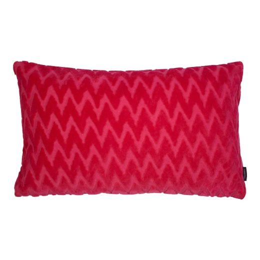 Cleo Kussen chevron roze 30x50cm