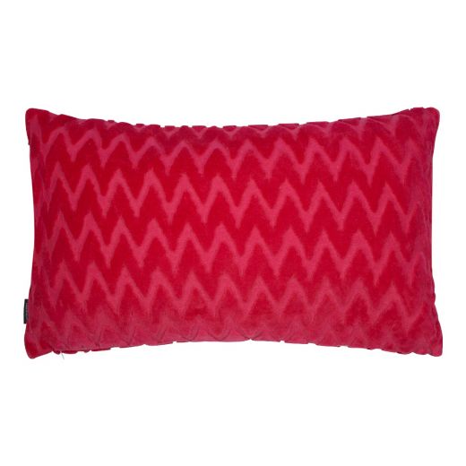 Cleo Kussen chevron roze 30x50cm