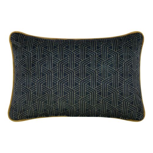 Joka coussin noir/jaune 30x50 cm