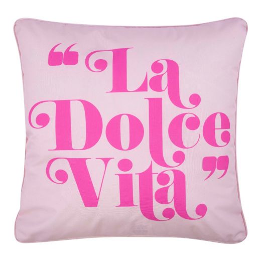 Dolce Vita  Outdoor Kussen rose  60x60 cm 