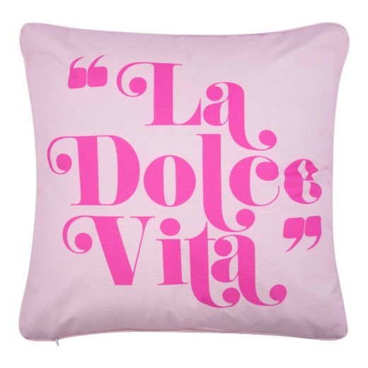 Dolce Vita  Outdoor Kussen rose  60x60 cm 