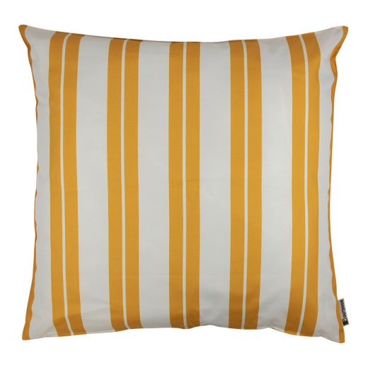 St. Raphael Stripe Outdoor kussen geel 60x60cm 