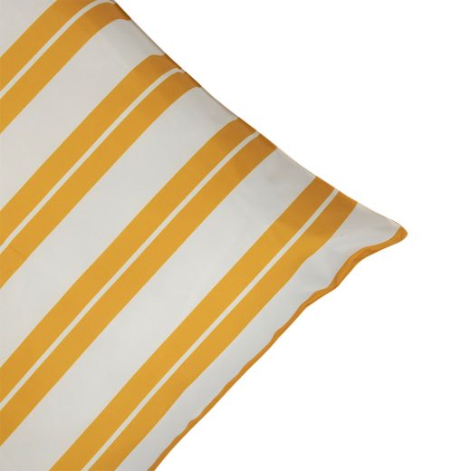 St. Raphael Stripe Outdoor kussen geel 60x60cm 