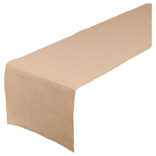 Jute Linen Tafelband natural 30cmx3mtr (box of 12) 