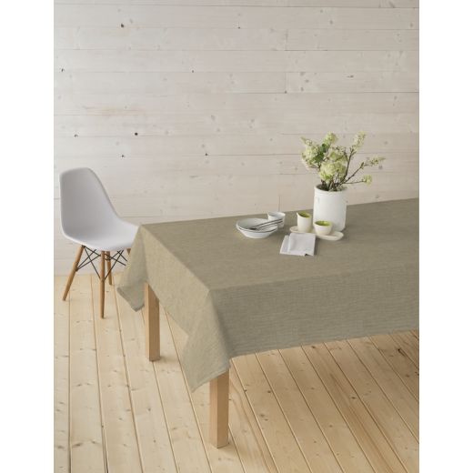 Nappe Victoria Lin Enduit Beige 140cmx20mtr