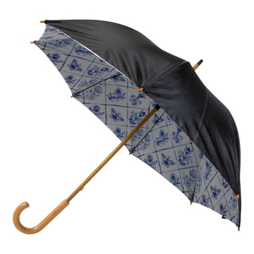 Regenschirm Delfts blau innendruck 105cm